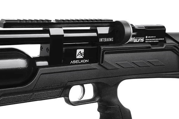 Гвинтівка пневматична редукторна PCP Aselkon MX8 Evoc Black кал.4,5 Фото 4